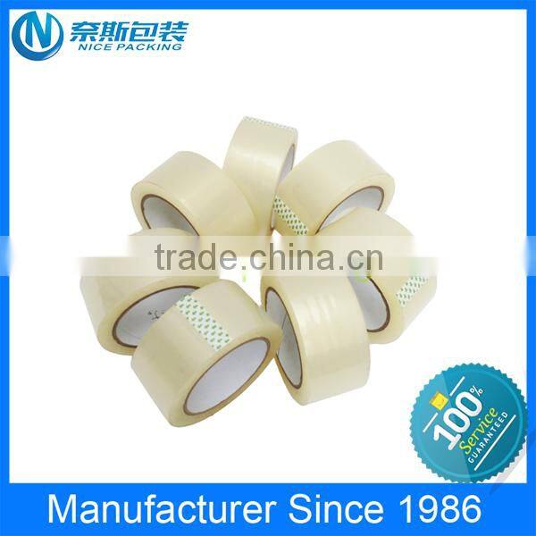 Quality Warranty Jumbo Roll Of Bopp Packing Tape Custom Size Clear Colored Super Strong Adhesive