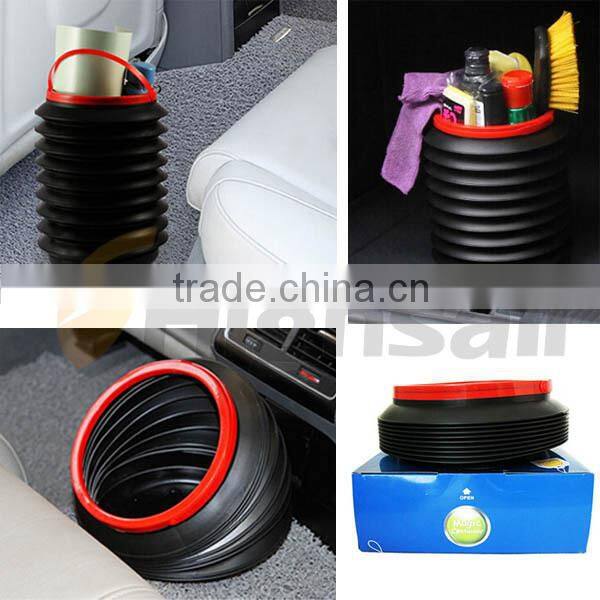 4L Black Folding Bucket