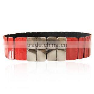 2015 fashion black wide decorative belt