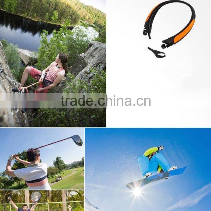 2016 New Sport Neckband Wireless Stereo Bluetooth Headset HBS850