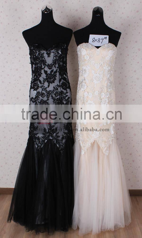 Elegant A-line Women Formal Dresses For Wedding Patterns Of Lace Evening Dress