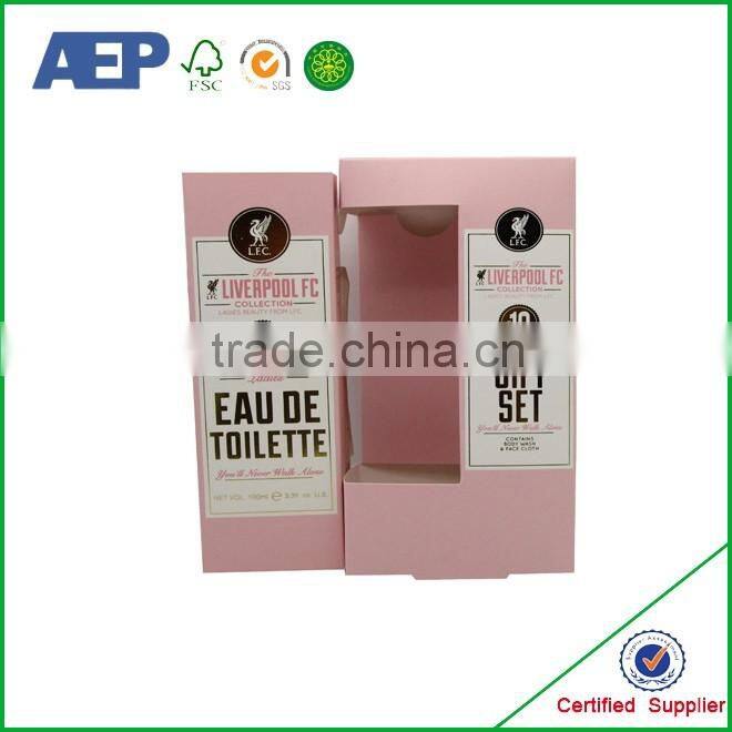 Costom logo gift box hard paper luxury cosmetic box
