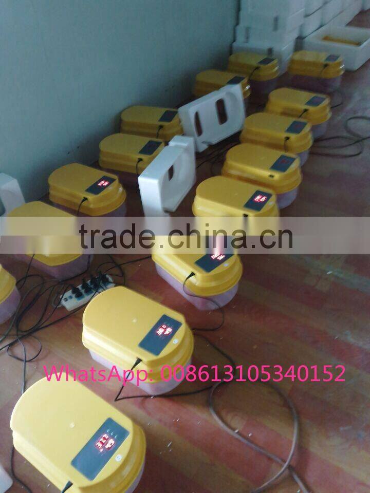 Best Price Fully Automatic CE Marked automatic 15 Eggs Digital Egg Incubator for sale