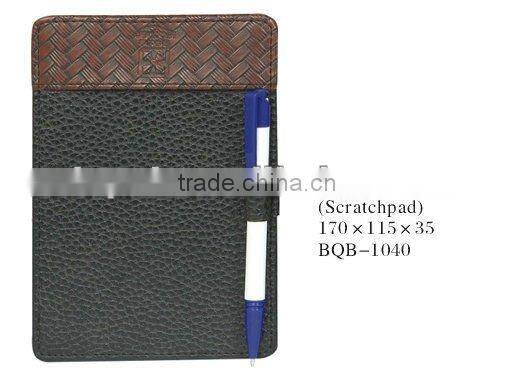 Elegant Hotel Supplies Faux Leather Memo Pad01