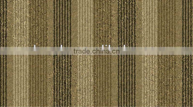 Machine tufted technics and Wool carpet, Cut & loop pilestyle