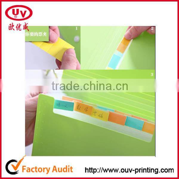 customized mini decorative expanding file folders