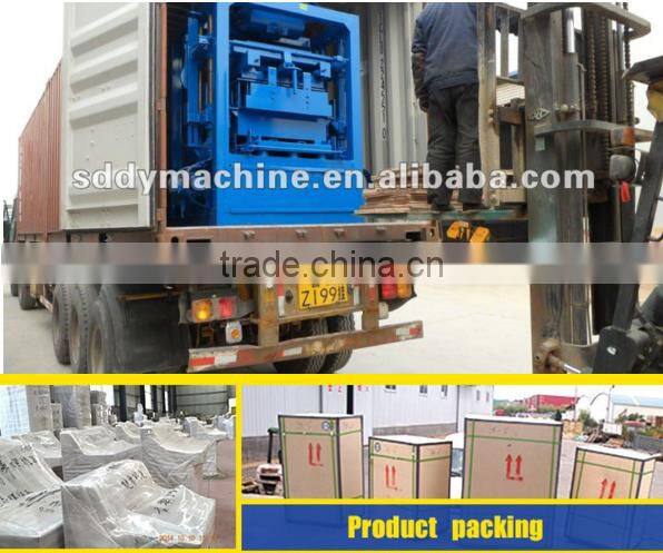 QT40-1semi-automatic used hollow solid bricks making machines cheap for sale