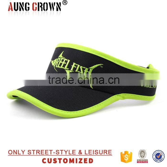 running sun visor hat/custom cheap sun visor