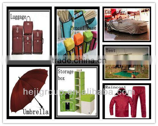 high fastness polyester bag fabric with lamination