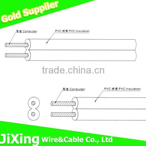 White Parallel SPT-12 core 14awg cable with PVC sheath