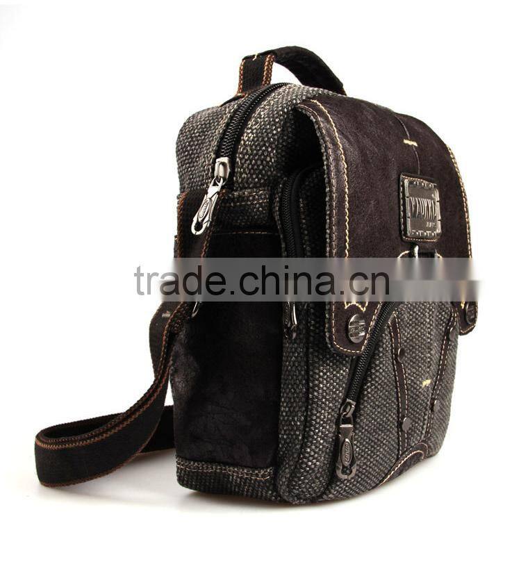 Vintage Canvas Messenger Bag Cell Phone Sling Bag Tablet Messenger Bag Crossbody Bag School Travel Bag