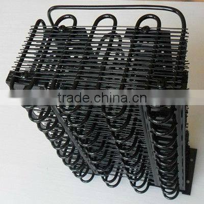 Refrigeration wire and tube condenser