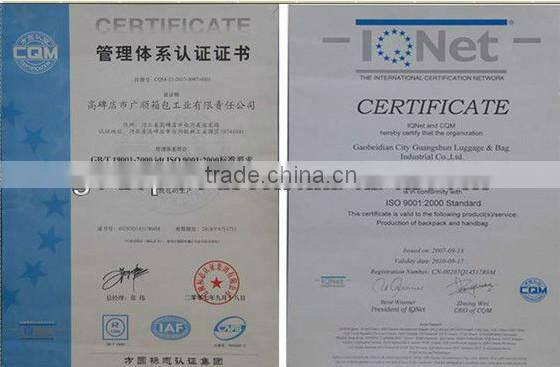 hot sale new design canvas school bag for middle school student