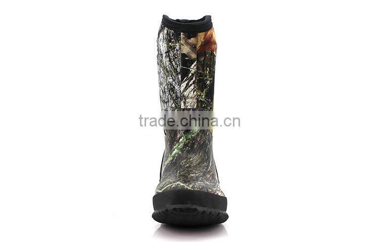 Made in china Removable rubber men fashion rubber rain boots