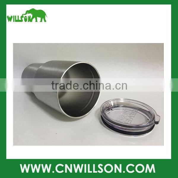 20oz 30oz Stainless Steel Tumbler Insulated Beer Mug with Stainless Steel Straw