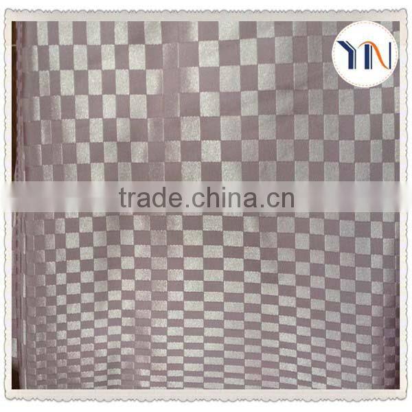 100%poly jacquard light weight blackout curtain fabric with print