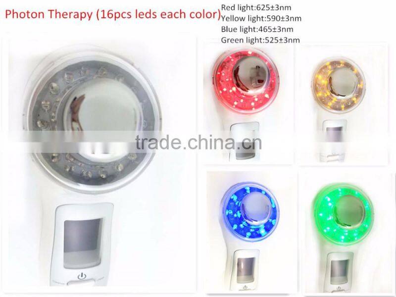3mhz ultrasonic beauty equipment led machine for skin rejuvenation with low moq