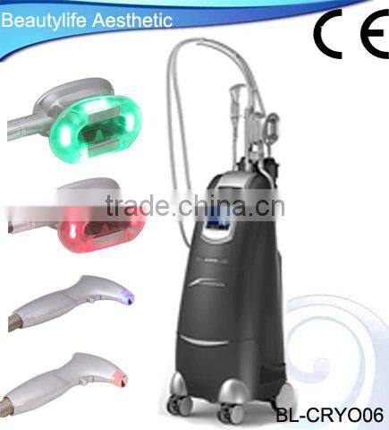 CE approved 2 in 1 Cryolipolysis RF vacuum body slimming fat freeze machine