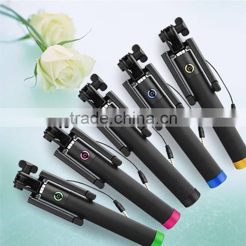 Extendable Handheld Selfie Stick Monopod Tripod for Iphone 4 5 6 6s Plus I6s Samsung Note 5 S6 G9200 Pau De Self Perche Selfies
