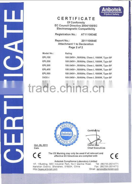 Portable 808nm diode laser hair removal machine home use