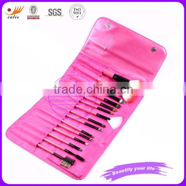 15pcs makeup brush set with goat hair