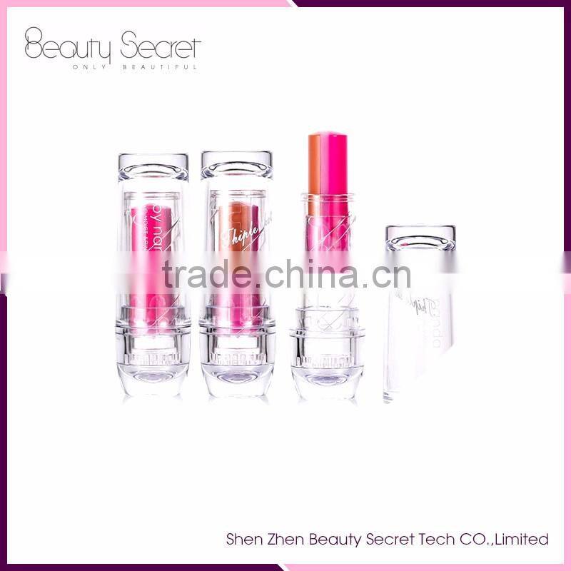 2016 New Arrival OEM 18 Hour Lipstick 3 Colors Private Label Magic Lipstick