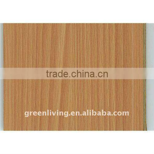 How the laminate flooring layers are formed