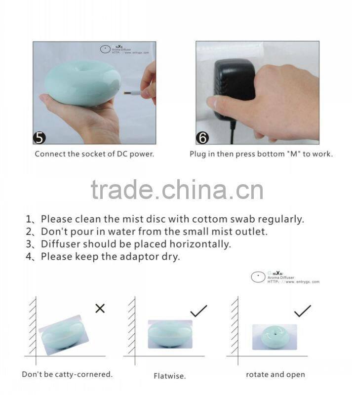 More fashional than ceiling mount diffuser is Guoxin ultrasonic humidifier