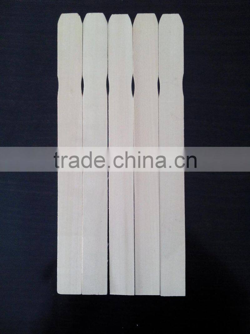 2015 hot sale professional factory one/two color print wood paint mixing sticks