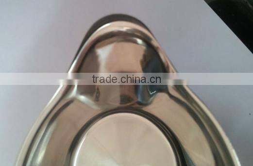 China manufacturer supply stainless steel sauce cup gravy boats with saucer stainless steel gravy boat