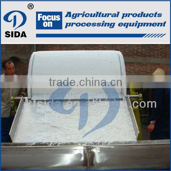 Cassava/potato starch detwatering machine | vacuum dehydrator
