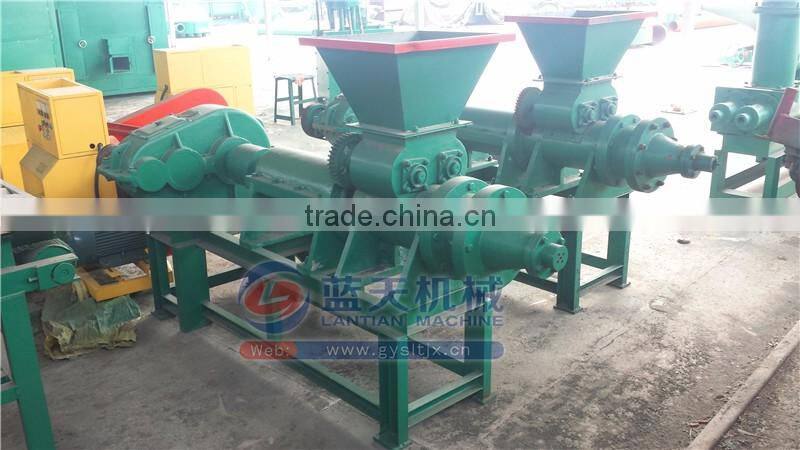 China Supply Coconut Shell Charcoal Extruder Machine Screw Press Machine