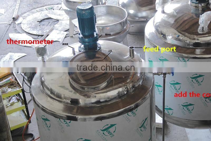Stainless steel fruit juice mixing machine/mixing machine for chocolate