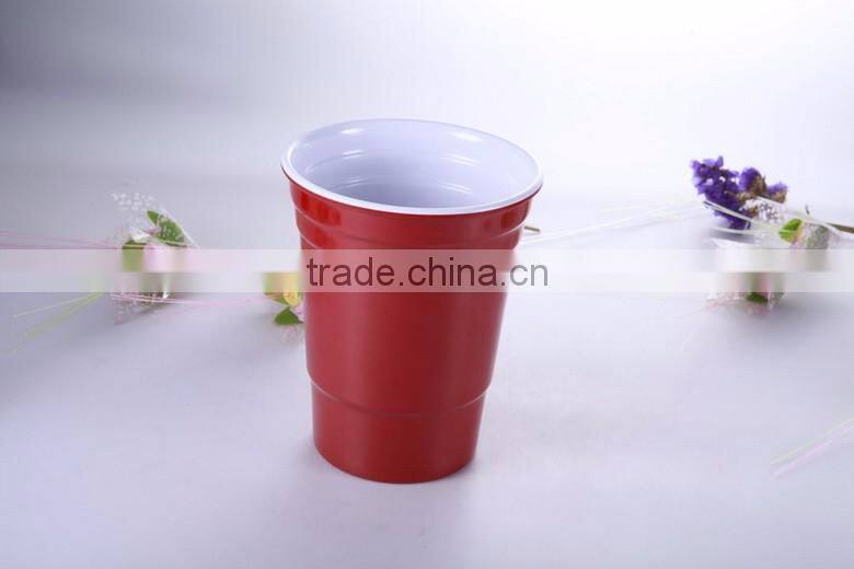 New Durable Stackable Plastic Mug Set, BPA Free,Plastic Mugs with Handles Melamine Cups, moscow mule mug 100% copper