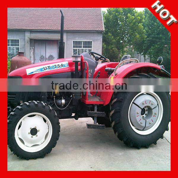 professional 75HP 4x4wd small tractors agricultural use