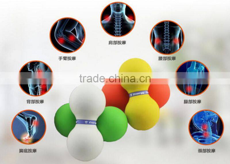 massage ball double cross fit ball peanut massage ball double lacrosse ball