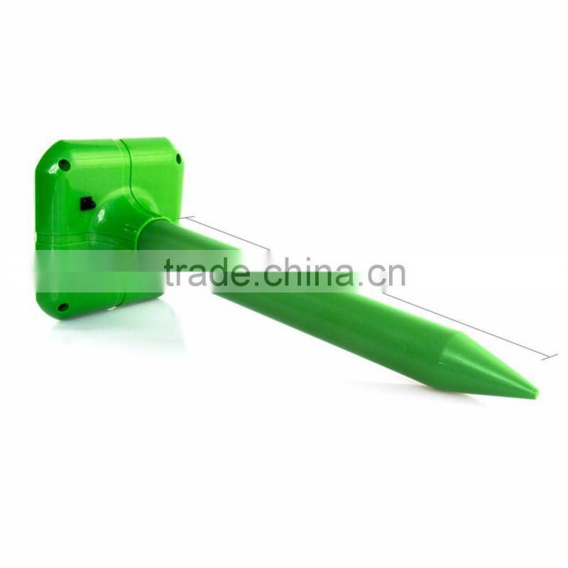 X-Pest VS-316D Solar Mole & Gopher Repeller Repel Voles Mice Rats Rodent for Garden Yard Law