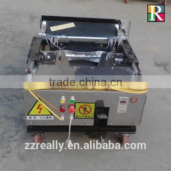 High quality plasterin machine,automatic cement rendering machine price