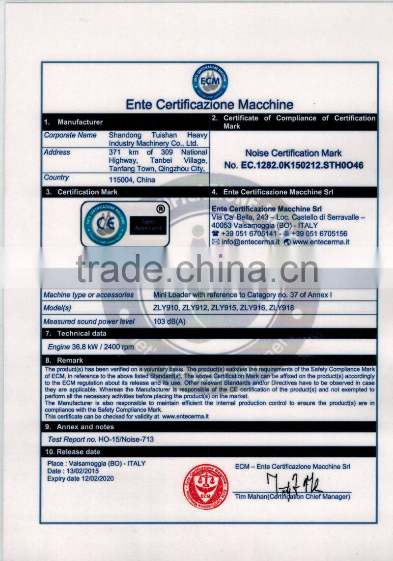 2015 new designed tunneling wheel loader with front loaders, wheel loader trucking machine for sale