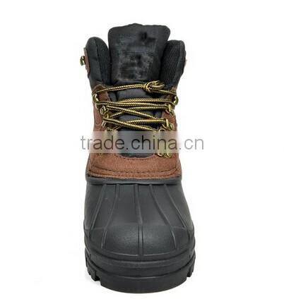 Northern Waterproof Men Rubber Sole Winter Snow Boots