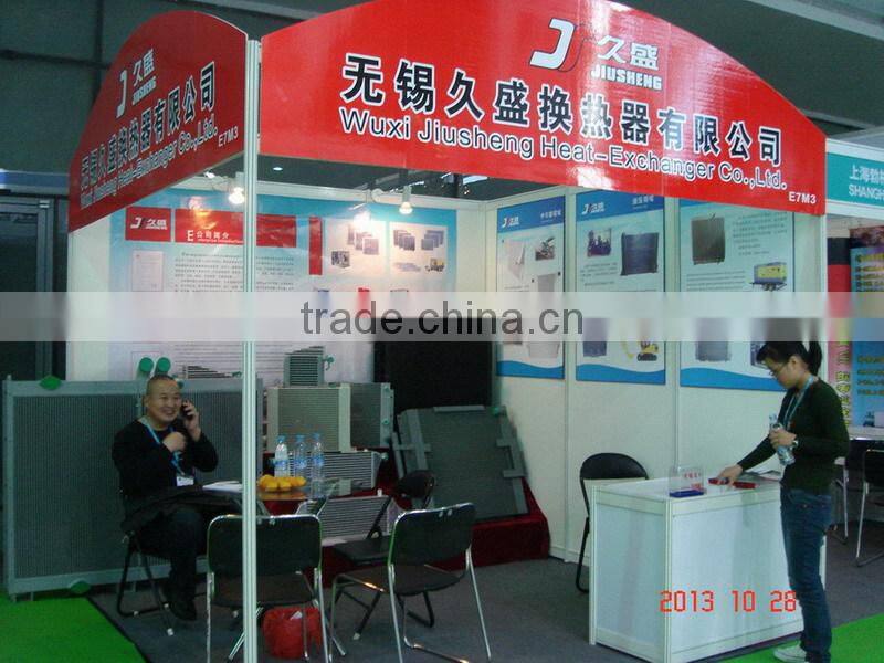 High heat transfer performance brazed aluminum oil cooler core, plate fin heat exchanger manufacture china