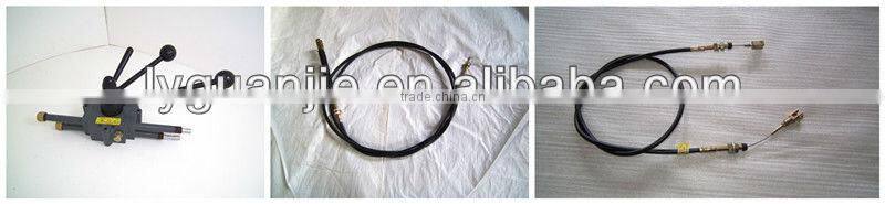 Control lever for kinds of concrete pumps and batching plants