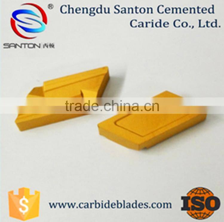 High density knux160405 cutting blade catalogue OEM available for roughing and finishing