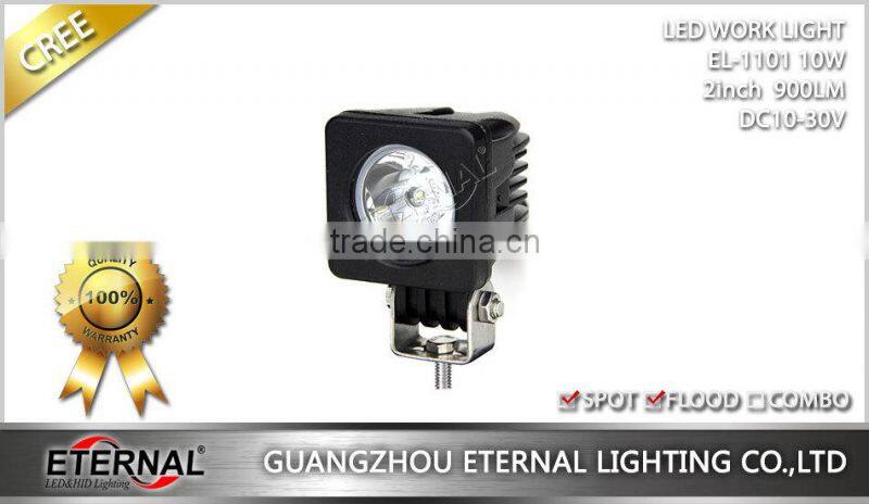 2in 10W high power motorycle powersports 4x4 racing ATV UTV led work spotlight