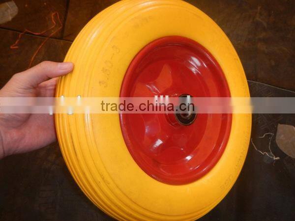 Good quality polyurethane foam tire/pu tyre3.50-8