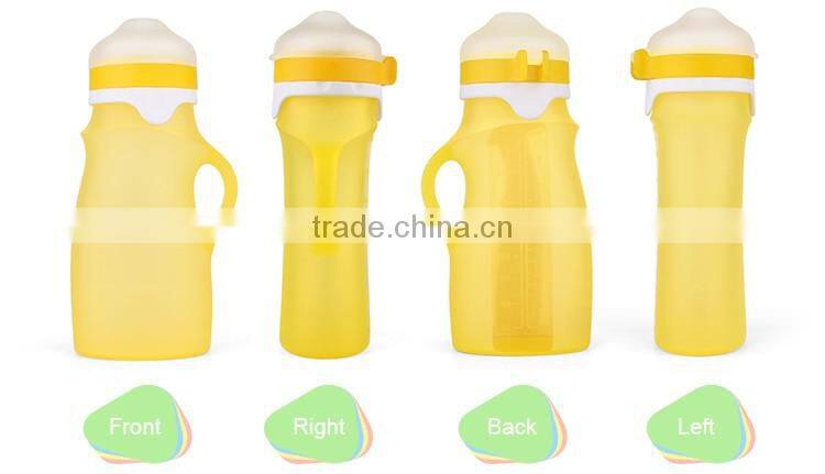 China supplier custom logo FDA silicone reusable toddler food pouches