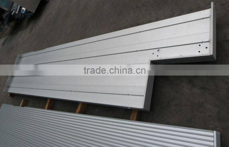 Truck Aluminum alloy walkingway board , aluminum processing parts, aluminum alloy platen, walkway board