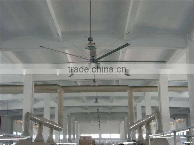 China 10ft HVLS Large Industrial Ceiling Fan Designer for hotel