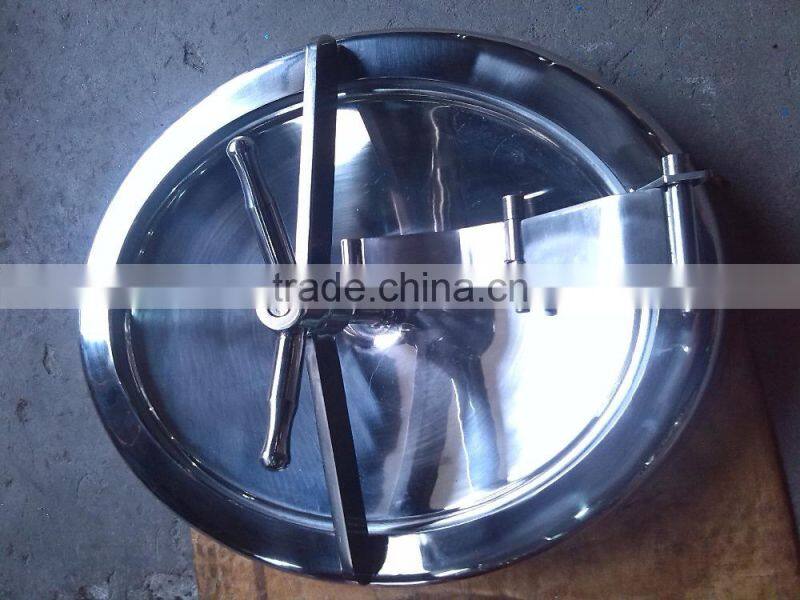 sanitary pressure vessel manhole