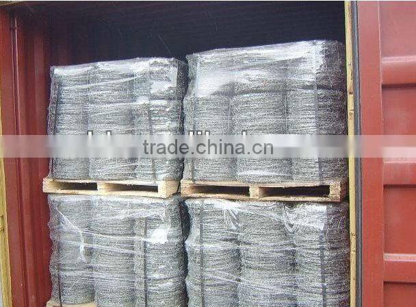 2014 Anlida SWG 12#*14#,14#*14#,16#*18#PVC&Galvanized Barbed Wire(Joint Venture Manufacturer)